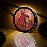 LED Wall Decor, Round, Med, Univ. of Louisville, Basketball, Collegiate, Home