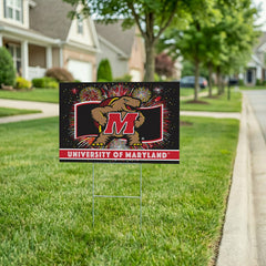 University of Maryland Yard Sign, Patriotic, Collegiate, Home