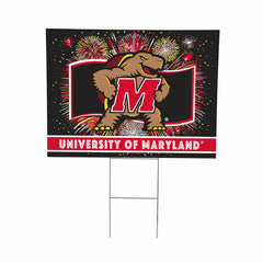 University of Maryland Yard Sign, Patriotic, Collegiate, Home