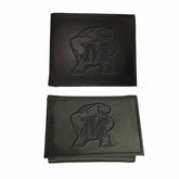 University of Maryland, Bi-Fold and Tri-Fold Wallet Gift Set, Black, Collegiate, Home