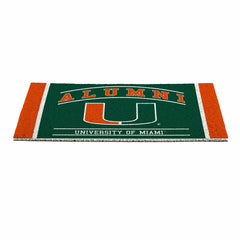 University of Miami Alumni Mat, 28"x16", Collegiate