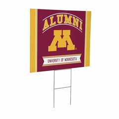 University of Minnesota Coroplast Yard Sign Alumni, Collegiate, Home