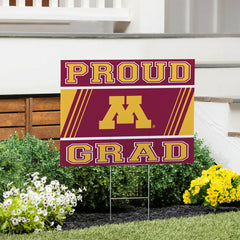 University of Minnesota Coroplast Yard Sign Graduate, Collegiate, Home