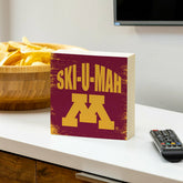University of Minnesota Plock, Down Home Fans, 6x6, Collegiate, Home