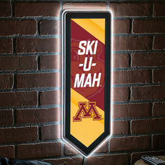 LED Wall Decor, Pennant, University of Minnesota, Collegiate, Home