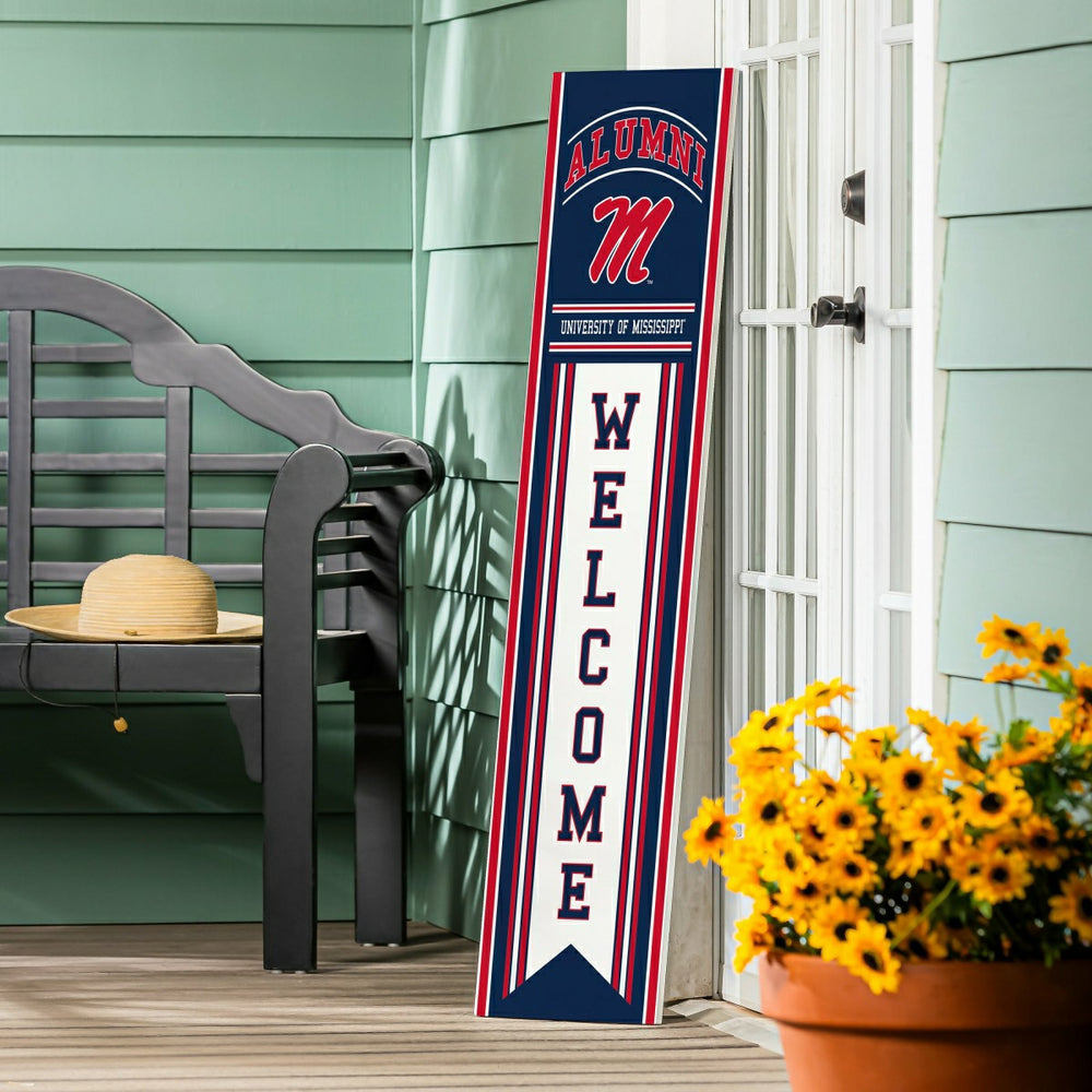 University of Mississippi Alumni Single Sided Large Leaner, 46", Collegiate, Home
