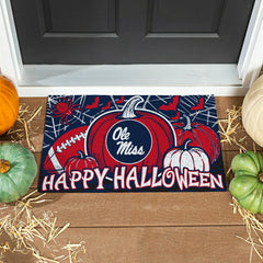 University of Mississippi Halloween PVC Mat, 28"x16", Collegiate