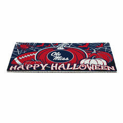 University of Mississippi Halloween PVC Mat, 28"x16", Collegiate
