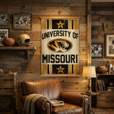 University of Missouri, Canvas Wall Tapestry, Medium, 36x24, Collegiate, Home