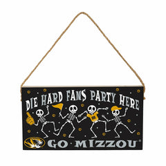 University of Missouri Halloween Wood Wall Sign, 6x11, Collegiate, Home