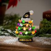 4" Mini LED Tabletop Christmas Tree, Set of 2, University of Missouri, Collegiate, Home