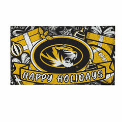 University of Missouri Holiday PVC Mat, 28"x16", Collegiate