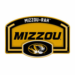 University of Missouri USA Embossed Steel Wall Sign, 11" x 17", Collegiate, Home