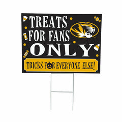 University of Missouri Yard Sign, Halloween Treats for Fans, Collegiate, Home