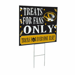 University of Missouri Yard Sign, Halloween Treats for Fans, Collegiate, Home