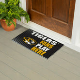 University of Missouri Fan Mat, 28"x16", Collegiate