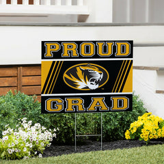 University of Missouri Coroplast Yard Sign Graduate, Collegiate, Home