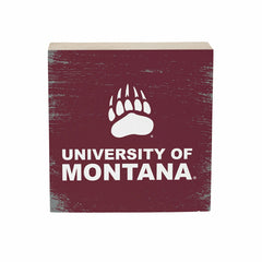 University of Montana Plock, Down Home Fans, 6x6, Collegiate, Home