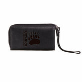 Wristlet Wallet, Black, University of Montana, Collegiate, Home