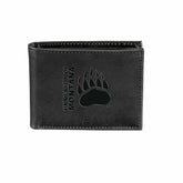 University of Montana, Bi-Fold Wallet, Black, Collegiate