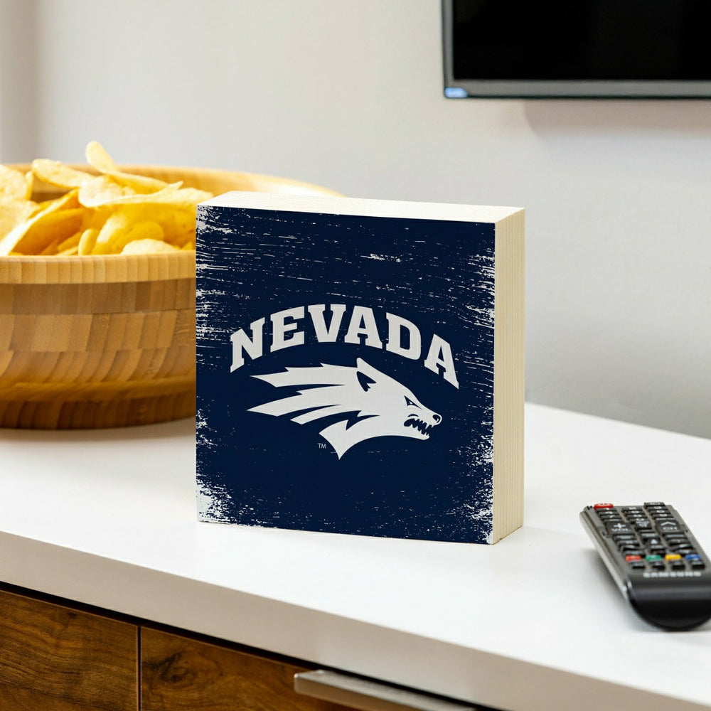 University of Nevada Plock, Down Home Fans, 6x6, Collegiate, Home