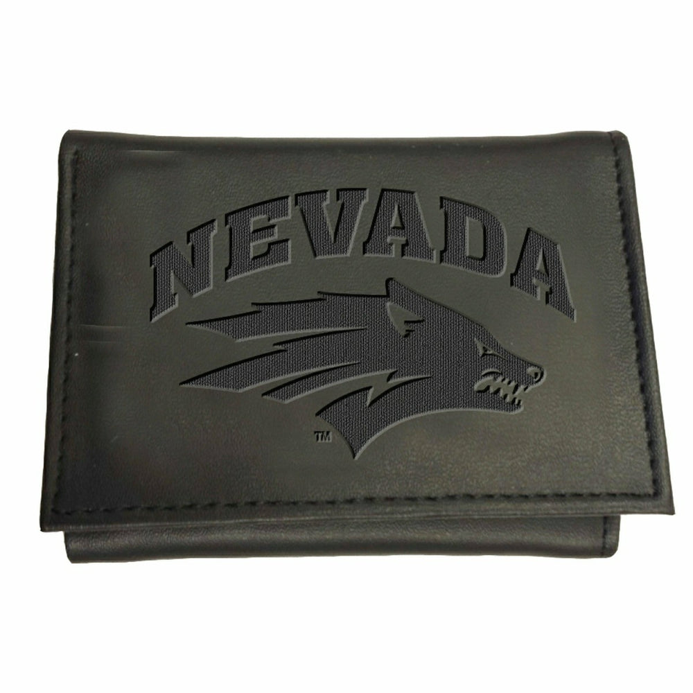 University of Nevada, Reno, Tri-Fold Wallet, Black, Collegiate, Home