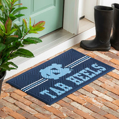 Embossed Mat, Cross Hatch, University of North Carolina, Collegiate