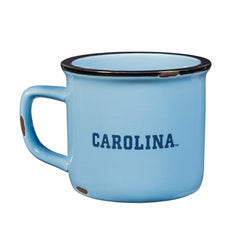 University of North Carolina Ceramic Camp Cup with Enamel Finish, 14oz, Collegiate, Home