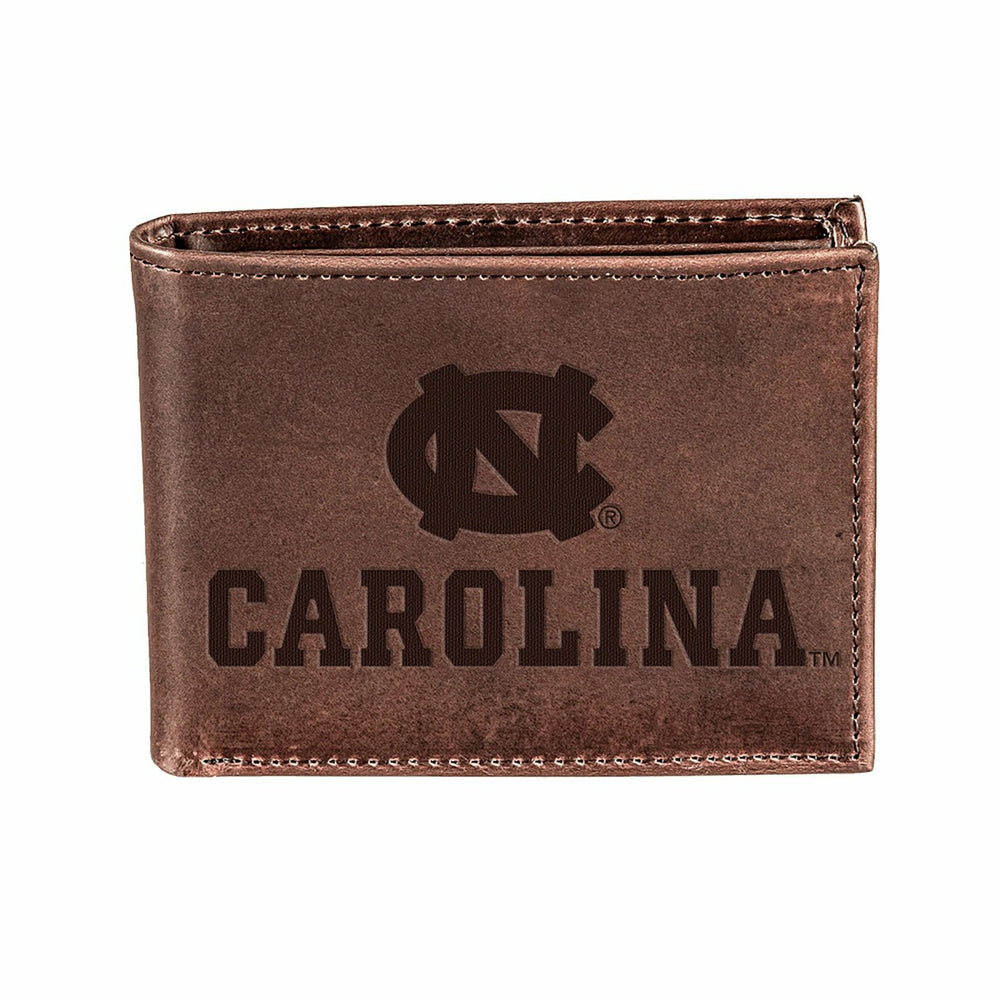 University of North Carolina, Bi-Fold Wallet, Brown, CH, 100% Genuine , Collegiate, Home
