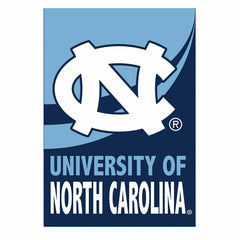 University of North Carolina Burlap Flag House Size, Collegiate, Home
