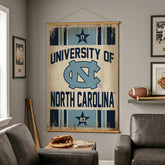 University of North Carolina, Canvas Wall Tapestry, Large, 54x36, Collegiate, Home