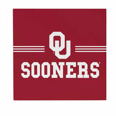 University of Oklahoma Wood Wall Sign, 12x12, Collegiate, Home
