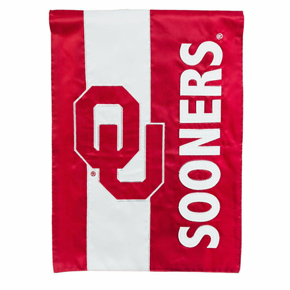 University of Oklahoma Embellished Garden Flag, Collegiate, Home