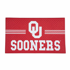 Embossed Mat, Cross Hatch, University of Oklahoma, Collegiate
