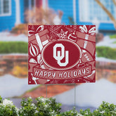 University of Oklahoma Yard Sign, Holiday, Collegiate, Home
