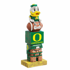Oregon Ducks Tiki Team Totem Garden Statue, Collegiate, Home