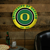 University of Oregon, Metal Lite, Round, Collegiate