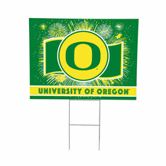 University of Oregon Yard Sign, Patriotic, Collegiate, Home