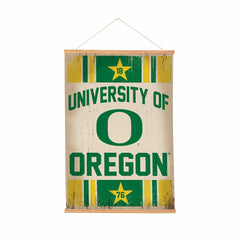 University of Oregon, Canvas Wall Tapestry, Medium, 36x24, Collegiate, Home