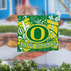 University of Oregon Yard Sign, Holiday, Collegiate, Home