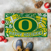University of Oregon Holiday PVC Mat, 28"x16", Collegiate