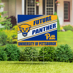 University of Pittsburgh Coroplast Yard Sign, Future Student, Collegiate, Home