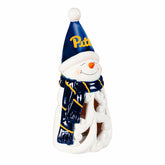 University of Pittsburgh Snowman LED Statuary, 8", Collegiate, Home