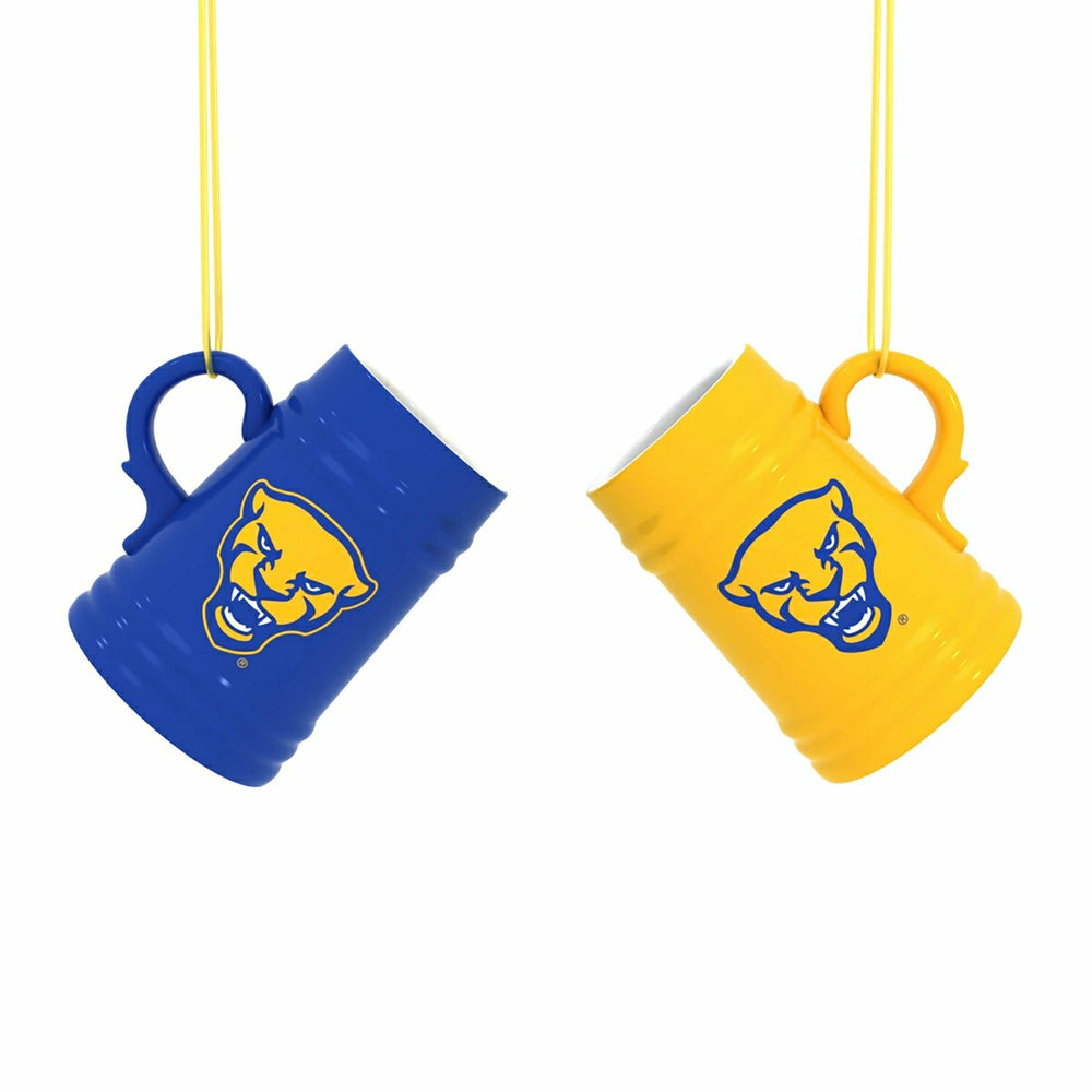 University of Pittsburgh Ceramic Mini Stein, 3oz, set of 2, Collegiate, Home