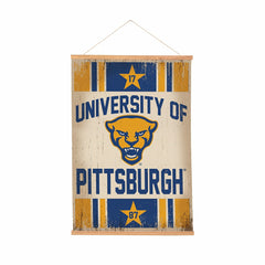 University of Pittsburgh, Canvas Wall Tapestry, Medium, 36x24, Collegiate, Home