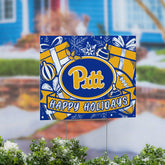 University of Pittsburgh Yard Sign, Holiday, Collegiate, Home