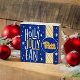 University of Pittsburgh Block, Holiday, 6x6, Collegiate, Home