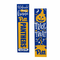 47" Double Sided Leaner, University of Pittsburgh, Halloween, Collegiate, Home