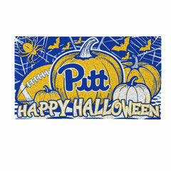 University of Pittsburgh Halloween PVC Mat, 28"x16", Collegiate