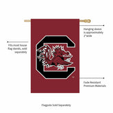 University of South Carolina Applique House Flag, Collegiate, Home